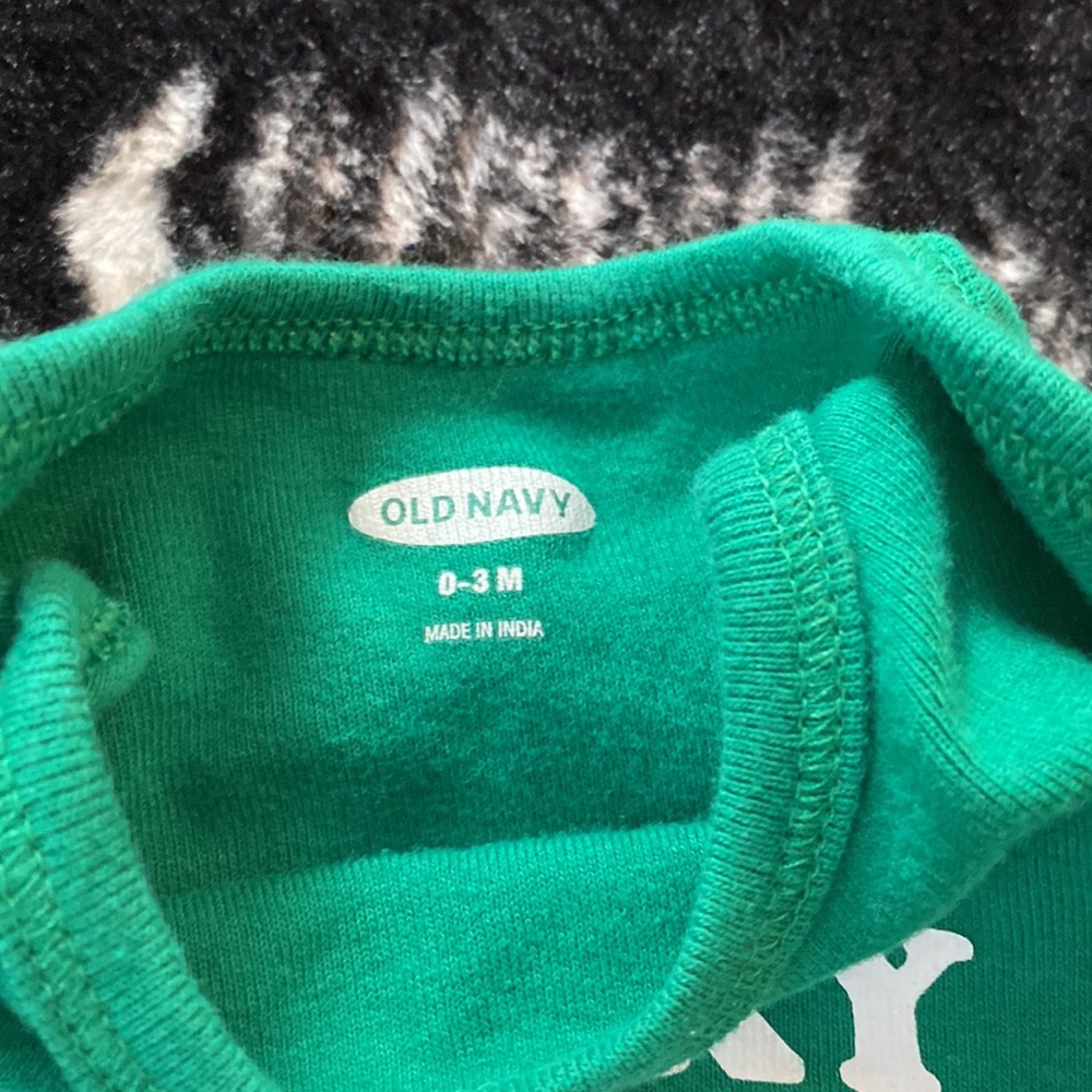 St. Patrick’s Day onesie - Picture 3 of 3